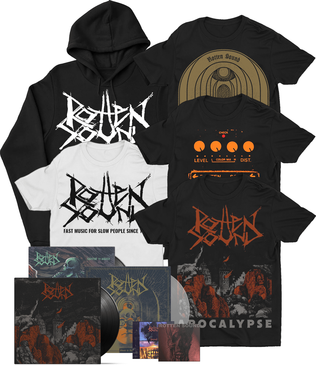 Rotten Sound band official merchandise
